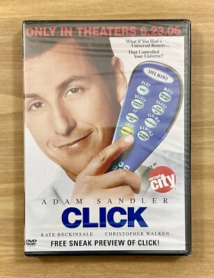 DVD ~ Click ~ Color ~ NR ~ Circuit City Exclusive ~ 107 Mins. ~ 2006 ~ !🆕! - Image 1 of 4