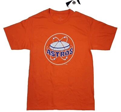 Houston Astros Fanatics Mens Medium Astrodome MLB T-Shirt Short Sleeve ●Note  - Image 1 of 4