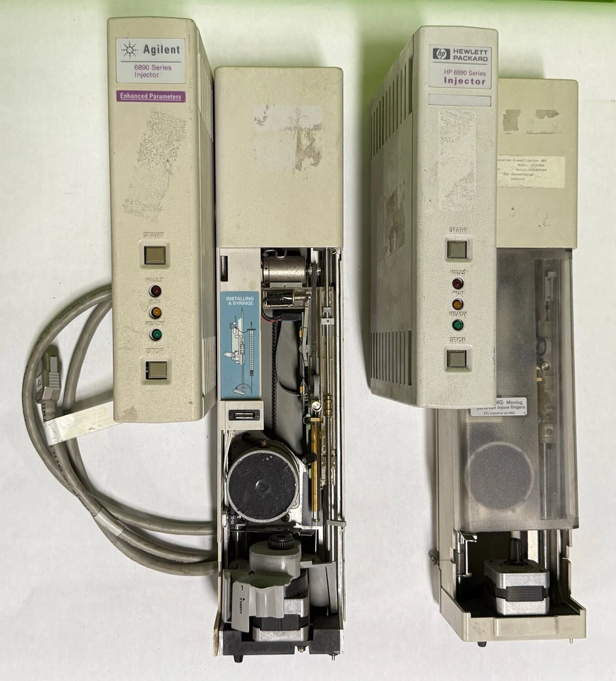 Par (2) Inyector Agilent 6890 18593B G1513A Cromatografía Automuestreador PIEZAS Foto 1 de 4