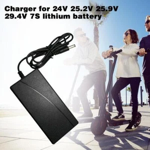 29.4V 2A Power Charger For 24V Electric Bikes Scooter-Lithium Battery New V2N3 - Picture 1 of 15