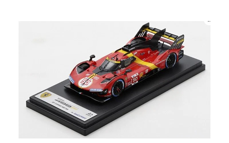 LOOKSMART LSLM161  FERRARI  499P AF CORSE POLE LE MANS 2023 #50 1/43 SCALE MODEL - Immagine 1 di 1