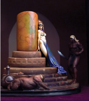 Reel Arts / Dark Horse (2008) Frank Frazetta - Egyptian Queen Statue (219/2000) - Image 1 of 4