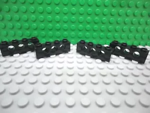 Lego 4 Black technic 1x4 beam brick with 3 holes NEW - Picture 1 of 1