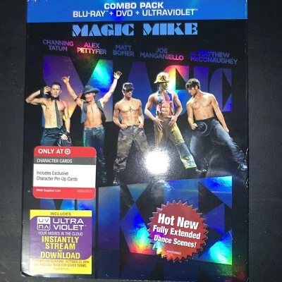 Magic Mike (Blu-ray, DVD, & Digital) Target Limited Edition Very Rare Brand New - Image 1 of 4