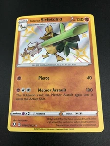 Galarian Sirfetch'd SV064/SV122 SHINY HOLO RARE SWSH Shining Fates Pokemon NM - Picture 1 of 2