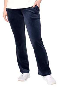 Cuddl Duds Petite Double Plush Velour Boot Leg Pant Navy Blue Size 3XP A625837 - Bild 1 von 2