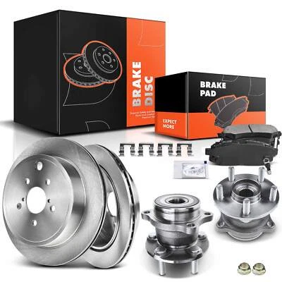 Rotores y pastillas de freno + cubo de rueda para Scion FR-S 2013-2016 Subaru BRZ Legacy trasero Foto 1 de 4