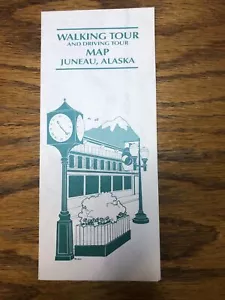 Vintage 1980er Juneau Alaska Wandertour Broschüre Broschüre Reise Urlaub Tour - Bild 1 von 3