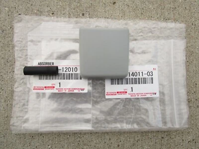 88 - 90 TOYOTA LAND CRUISER FJ62 REAR VIEW MIRROR MOUNT COVER ABSORBER OEM NEW - Image 1 of 3