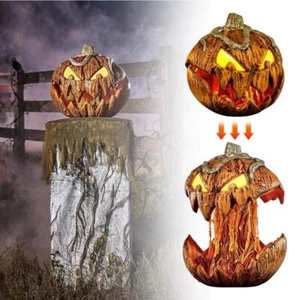 Terrifying Sound Pumpkin Head for Spirit Halloween Gourdo Animatronic Halloween - Picture 1 of 6