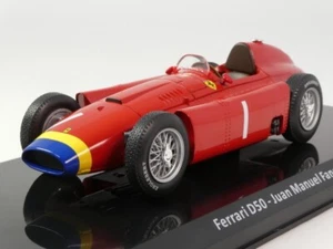 Ixo Die Cast F1 Ferrari D50 #1 J. Manuel Fangio World Champion 1956 1/24 LAF1687 - Imagen 1 de 2