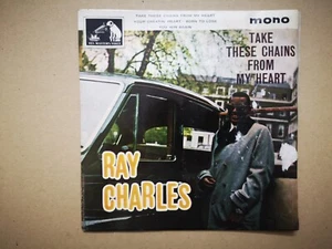 Ray Charles Take these chains from my heart Singapore 60's HMV mono EP RARE - Picture 1 of 4