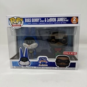 Figura exclusiva Funko Pop Lebron James Bugs Bunny Space Jam paquete de 2 películas objetivo - Imagen 1 de 4