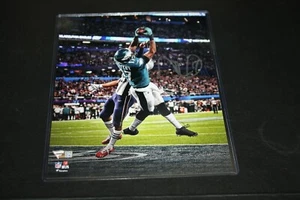 FOTO 8X10 PHILADELPHIA EAGLES Alshon Jeffery Super Bowl LII 52 firmada/automática    - Imagen 1 de 1