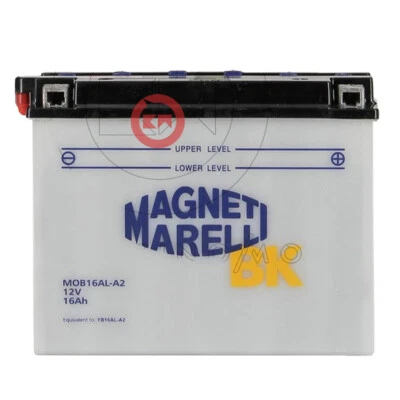 MAGNTI MARELLI YB16AL-A2 16Ah BATTERY YAMAHA VMX 12 F, VMAX V-MAX 1200 1993 - Image 1 of 3