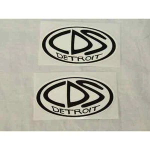 CDS Detroit Grind Plates Vintage Inline Aggressive Rollerblade Logo Sticker - Picture 1 of 3