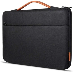 Inateck 14 Zoll Laptoptasche Stoßfestes Wasserdicht Notebooktasche, Schwarz - Afbeelding 1 van 7