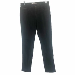Levi’s mid rise skinny size 6 Black velvet pants (w28 L32) - Picture 1 of 8
