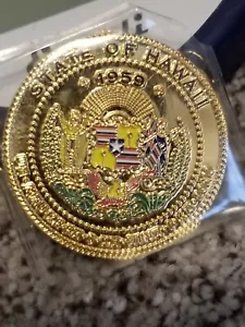 Hawaii Governor Linda Lingle Goverment Challenge Coin Donor Contributor - Picture 1 of 7