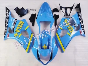 Fit for 2003 2004 GSXR1000 Blue Black Yellow ABS Injection Bodywork Fairing Kit - Picture 1 of 7