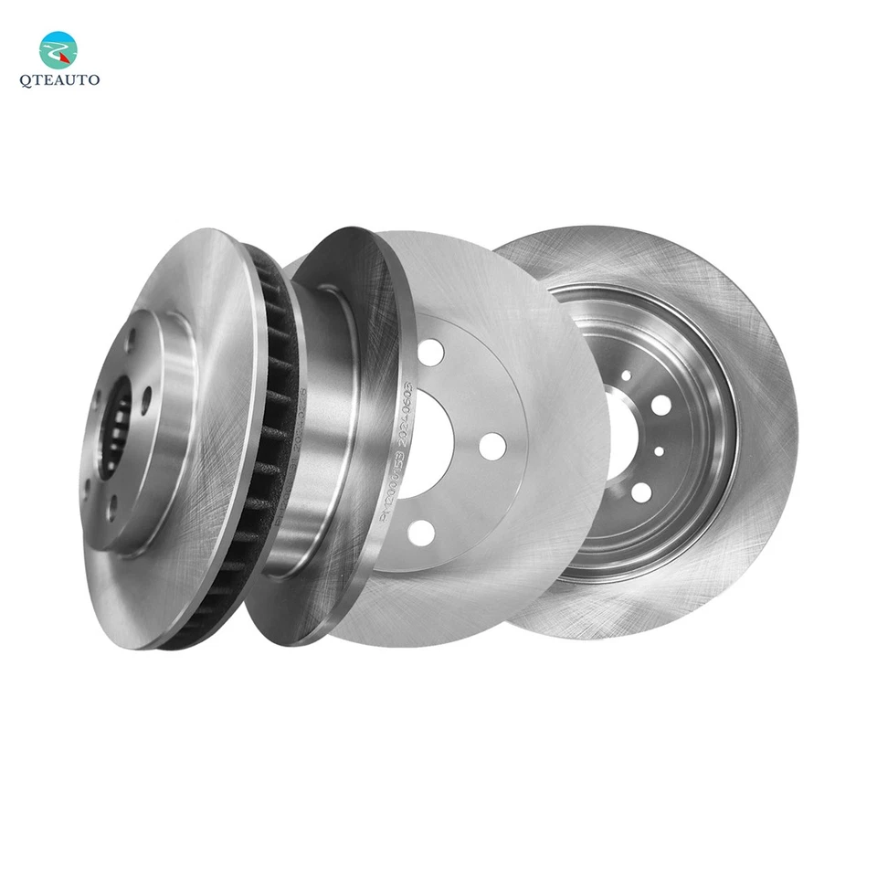 Set 4 278mm Front-Rear Brake Disc Rotors For 1997-2003 Pontiac Grand Prix - Image 1 of 4