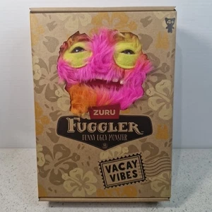 ZURU Fuggler Vacay Vibes Funny Ugly Monster Plush Factory Sealed Mr Buttons Toy - Picture 1 of 9