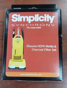 Simplicity SF30D Genuine Synchrony Hepa Media Charcoal set S30D (NEW) - Picture 1 of 4