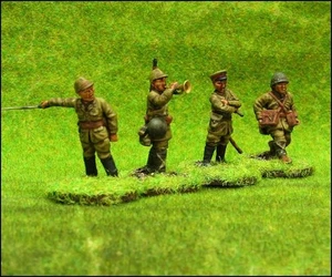Painted! -  Japanese HQ  - 28mm WW2 - World War II  Bolt Action Ready to Play - Picture 1 of 2