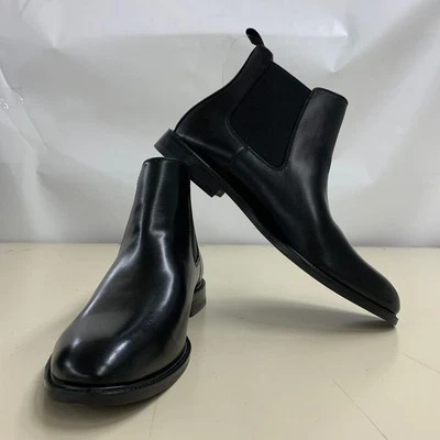 Zapato Chelsea de vestir de cuero Banana Republic para mujer talla US 10,5 negro Foto 1 de 4