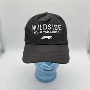 Yohji Yamamoto x Formula One F1 Snapback Hat Black White Wildside Grand Prix - Picture 1 of 7