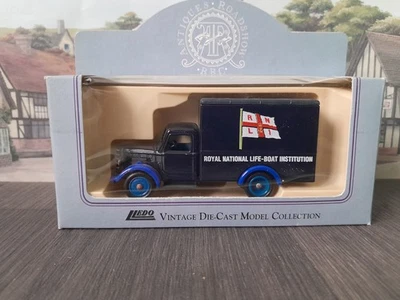 Lledo Days Gone Bedford RNLI Blue Delivery Truck - Image 1 of 4