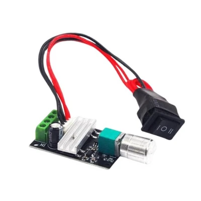 PWM DC Motor Speed Controller Sturdy Governor Switch Portable 6V 12V 24V 3A - Image 1 of 4