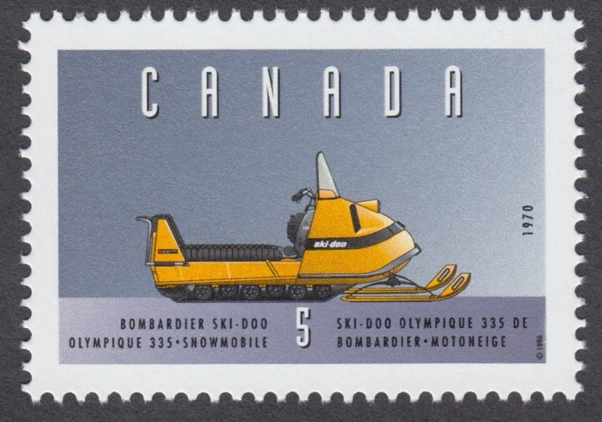 Canada - #1605e Historical Land Vehicles - MNH - Image 1 of 1