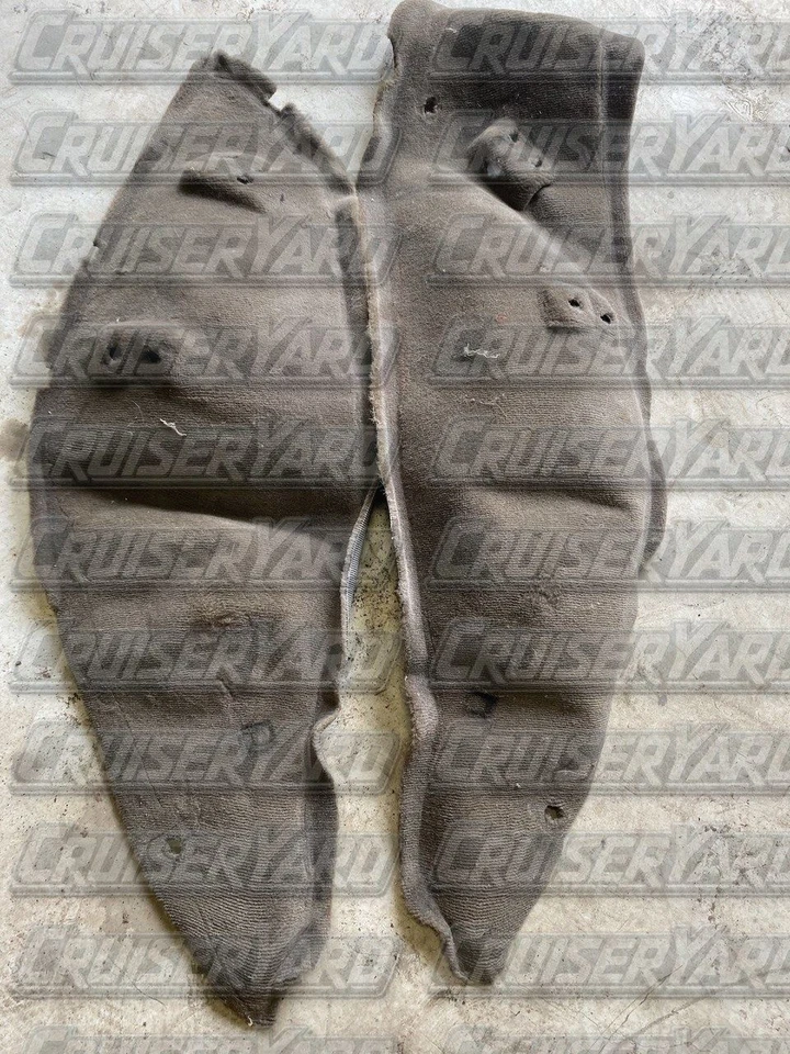 Toyota Land Cruiser FZJ80 Oak Wheel Well Carpet Pair 1 - Image 1 of 1