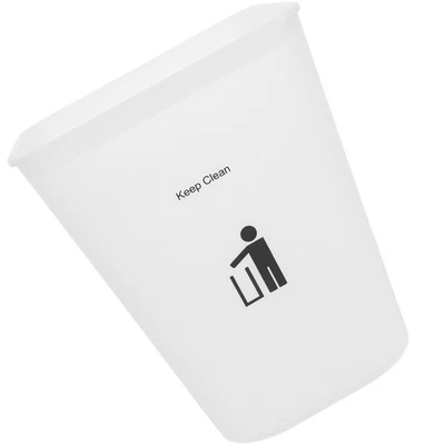 1 set of Bedroom Trash Can Bathroom Trash Can Waste Basket Garbage Can Trash Bin - Image 1 of 4