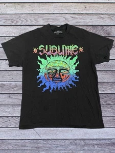 Camiseta Sublime Sun Logo Brilla en la Oscuridad Talla Med - Imagen 1 de 4
