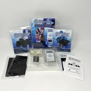 TENS & EMS Electrotherapy Dual Channel iReliev Works Open Box! - Picture 1 of 6