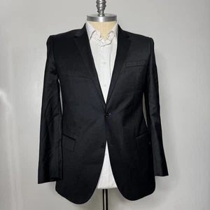 Chaqueta Blazer Hugo Boss Para Hombre 42R Negra Elastizada Ajuste Moderno - Imagen 1 de 12