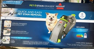 BISSELL 3180 Cordless Pet Satin Eraser Portable Carpet Cleaner - Picture 1 of 3