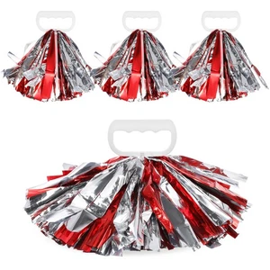 4 piezas pompones para animadoras equipo para animadoras suministros para animar - Imagen 1 de 11