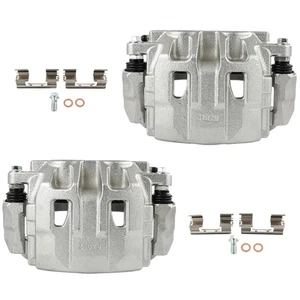 Front For 2010-2014 2015 2016 Cadillac Srx Brake Calipers Brand New Set 2 Pcs - Picture 1 of 24