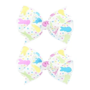 Easter Bows Clips Bunny Hairpin Carrot Hairpin Easter Rabbit Hair Clips Bouti... - Picture 1 of 8