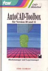 AutoCad-Toolbox für Version 10 und 11 Blockmanager und Layermanager - Imagen 1 de 1
