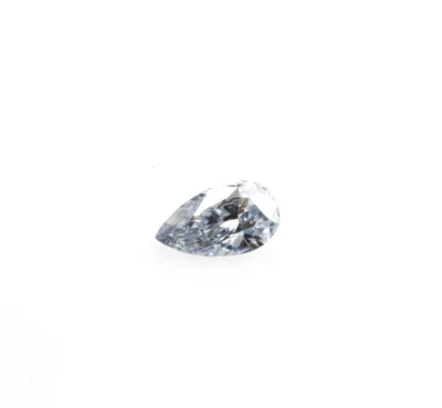 Blue Diamond 0.06ct Natural Loose Fancy Light Blue GIA Pear VS1 From Argyle Mine - Image 1 of 4