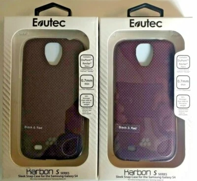 Funda Evutec Karbon S Ultradelgada Delgada Fibra Aramida Antigolpes Galaxy S4 - Lote de 2 Foto 1 de 4