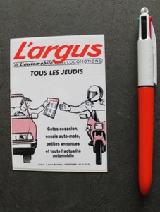 Autocollant / Sticker - L'ARGUS - Tous les jeudis - Picture 1 of 2