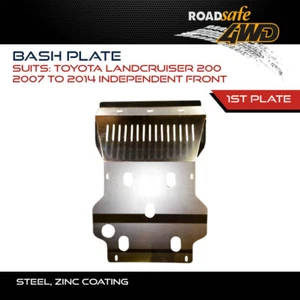 Roadsafe 4WD Bash Plate Fits Toyota Landcruiser 200 Series 2007-On Indep Front - Picture 1 of 1