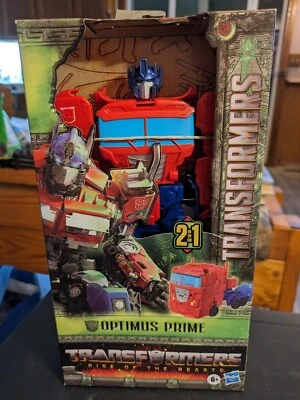 NEW - Transformers - Titan Changer - 11"- Optimus Prime - 2 in 1 - Action Figure - Image 1 of 4