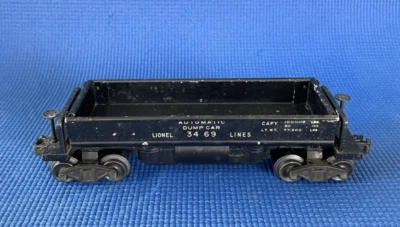 LIONEL #3469 Operating Coal Dump Car (Postwar O gauge) 1949-1951 - Image 1 of 4
