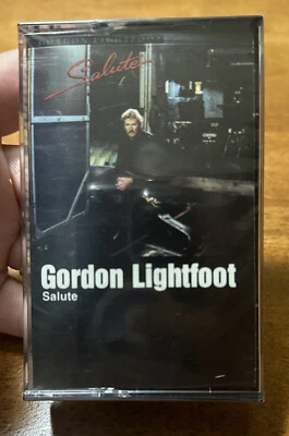 GORDON LIGHTFOOT "SALUTE" Sealed! CASSETTE TAPE Rare 1983 80’s WB Records Wow! Foto 1 de 4